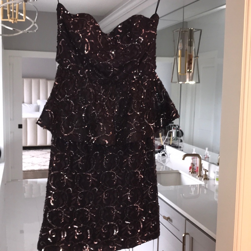Alice+Olivia navy dress